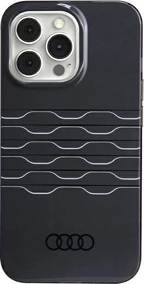 Etui Audi IML MagSafe do Apple iPhone 13 Pro Max Black (AU-IMLMIP13PM-A6/D3-BK) - obraz 1