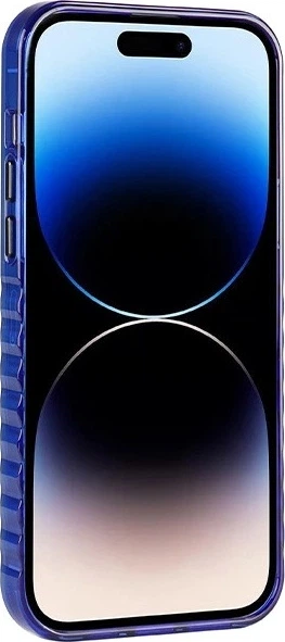 Etui Audi IML MagSafe do Apple iPhone 14 Pro Max Navy Blue (AU-IMLMIP14PM-A6/D3-BE) - obraz 5