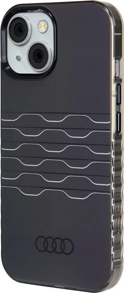Панель Audi IML MagSafe для Apple iPhone 15/14/13 Black (AU-IMLMIP15-A6/D3-BK) - зображення 2