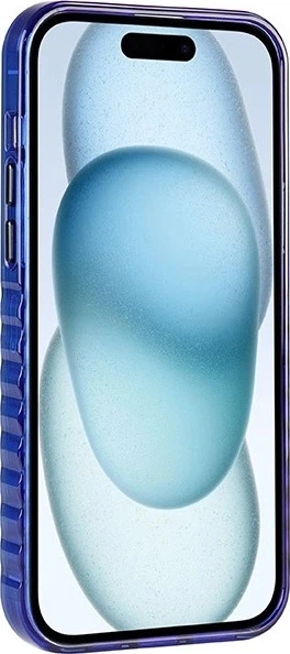 Etui Audi IML MagSafe do Apple iPhone 15 Plus/14 Plus Navy Blue (AU-IMLMIP15M-A6/D3-BE) - obraz 5