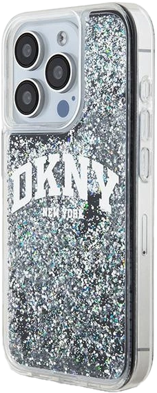 Etui DKNY Liquid Glitter Big Logo do Apple iPhone 13 Pro Black (3666339270698) - obraz 2