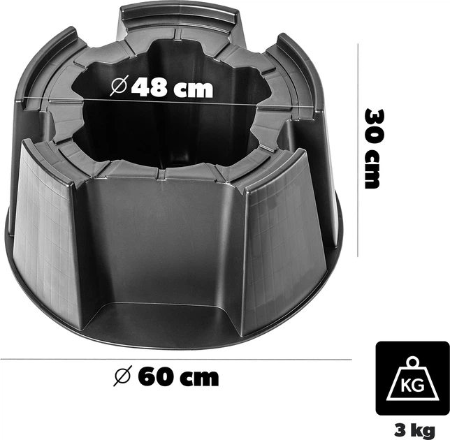 Podstawka do zbiornika na wodę Kadax Merate 60 x 30 cm - obraz 3