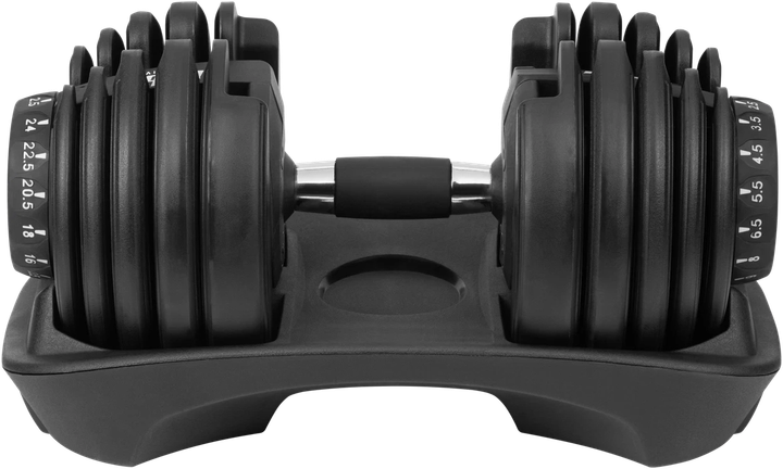 Hantel żeliwny regulowany automat Rebel Active RBA-2303 1 x 24 kg (5901890100700) - obraz 2