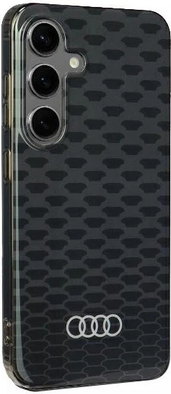 Etui Audi IML Stitching Pattern MagSafe do Samsung Galaxy S24 (S921) Black (AU-IMLMS24-Q5/D3-BK) - obraz 3