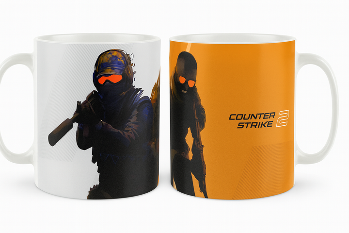 Чашка CS 2 go 330мл, керамічна кружка - изображение 2