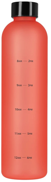Пляшка для води HMS NCD61 1000 мл Трітанова Червона (15-02-054) - зображення 2