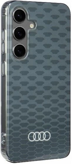 Etui Audi IML Stitching Pattern MagSafe do Samsung Galaxy S24 (S921) Grey (AU-IMLMS24-Q5/D3-GY) - obraz 3