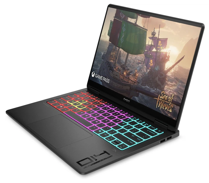 Ноутбук HP OMEN Transcend 14-fb1023dx (B93S3UA) Shadow Black - Фото 3 Ноутбук HP OMEN Transcend 14-fb1023dx (B93S3UA) Shadow Black - изображение 3