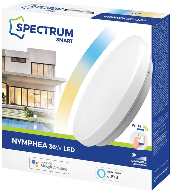 Lampa sufitowa Spectrum Nymphea SLI031032CCT - obraz 2