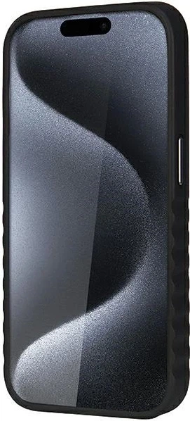 Панель Audi Synthetic Leather MagSafe для Apple iPhone 15 Pro Black (AU-TPUPCMIP15P-GT/D3-BK) - зображення 5