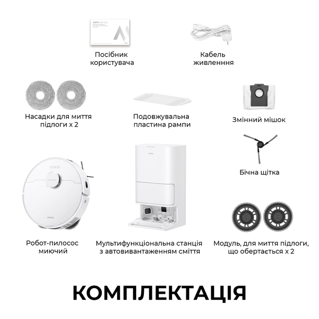 Робот пылесос MOVA E40 Ultra - изображение 12