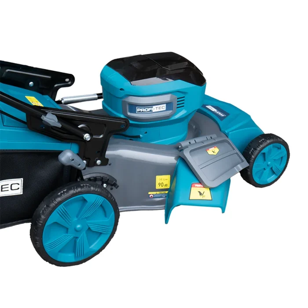 Мощная газонокосилка аккумуляторная PROFI-TEC EasyMow 51 Pro : без АКБ и ЗУ, самоходная (007053) SDRT_5007053 - Фото 2 Мощная газонокосилка аккумуляторная PROFI-TEC EasyMow 51 Pro : без АКБ и ЗУ, самоходная (007053) SDRT_5007053 - изображение 2