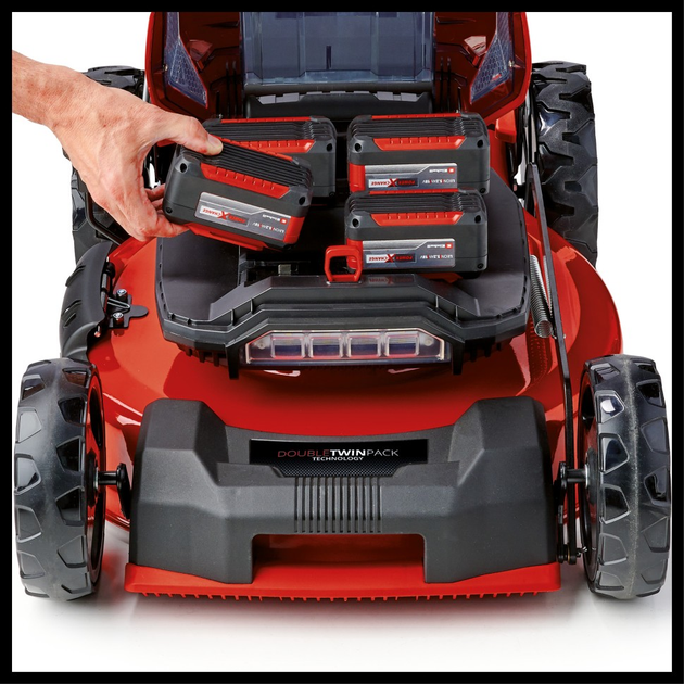 Профессиональная газонокосилка аккумуляторная Einhell GP-CM 36/52 S Li BL (с АКБ 4x4.0Ah+ЗУ) SDRT_53413327 - Фото 4 Профессиональная газонокосилка аккумуляторная Einhell GP-CM 36/52 S Li BL (с АКБ 4x4.0Ah+ЗУ) SDRT_53413327 - изображение 4