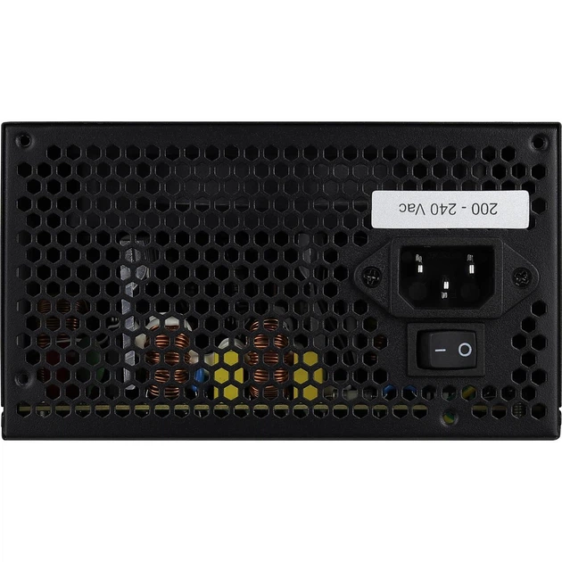 Блок живлення AeroCool VX Plus Stealth 600 (ACPN-VS60NEY.12) 600 W ( 16643 ) - Фото 6 Блок живлення AeroCool VX Plus Stealth 600 (ACPN-VS60NEY.12) 600 W ( 16643 ) - изображение 6