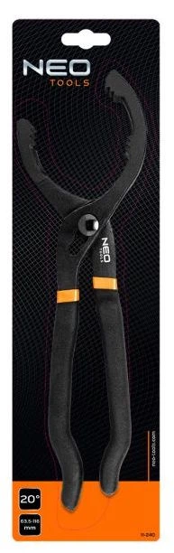Ключ до масляного фільтру NEO Tools 20°, 63.5 - 116 мм 11-240 (5907558435931) - зображення 2