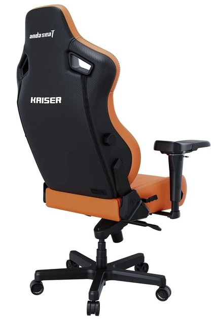 Игровое кресло Anda Seat Kaiser 4 Size XL Orange Premium PVC (AD12YDDC-XLL-20-O-PV/C) - Фото 5 Игровое кресло Anda Seat Kaiser 4 Size XL Orange Premium PVC (AD12YDDC-XLL-20-O-PV/C) - изображение 5