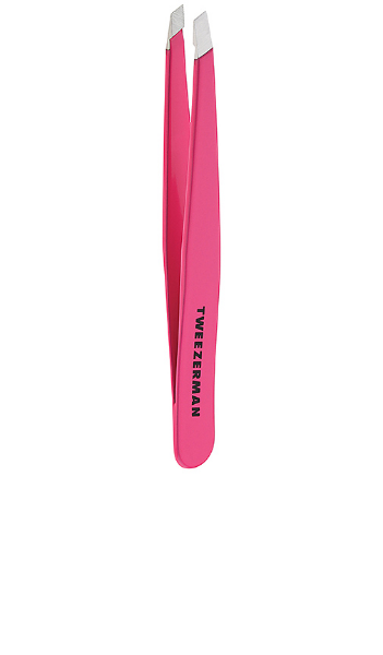 Пинцет для бровей Tweezerman Slant Tweezer Pink Perfection (9 см) - изображение 2