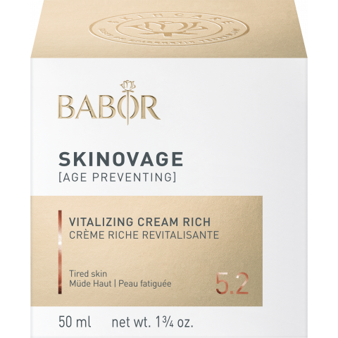 Насыщенный обновляющий крем Babor для кожи лица SKINOVAGE Vitalizing Cream Rich 50 мл - изображение 4