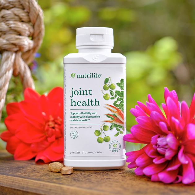 Пищевая добавка для здоровья суставов Amway Nutrilite Joint Health с глюкозамином и хондроитином 60-дневный запас (240 таблеток) - изображение 3