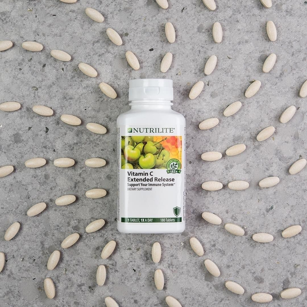 Вітаміни Amway Nutrilite Vitamin C пролонгованої дії 180 таблеток - Фото 7 Вітаміни Amway Nutrilite Vitamin C пролонгованої дії 180 таблеток - зображення 7