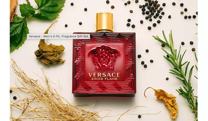 Подарунковий набір міні парфумів для чоловіків Versace Men Miniature Set 4 флакони по 5 мл - зображення 3