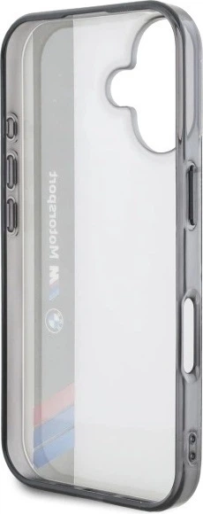 Панель BMW Motosport IML Vertical Stripe для Apple iPhone 16 Gray (BMHCP16S23HTFEG) - зображення 7