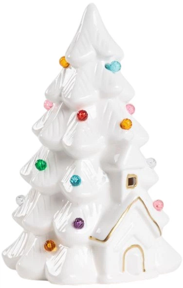 Lampion LED HOMLA 709685 Lumine choinka z kolorowymi światełkami 11.1 x 10.2 x 17.2 cm (5906496709685) - obraz 2