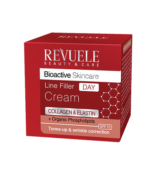 Дневной Revuele Bioactive крем-филлер для лица Коллаген и Эластин 50 мл - Фото 1 Дневной Revuele Bioactive крем-филлер для лица Коллаген и Эластин 50 мл - изображение 1