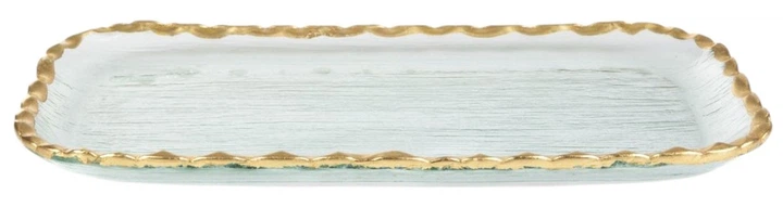 Блюдо Homla Elsoy із золотою окантовкою 49 x 19 см (5904183868653) - зображення 2