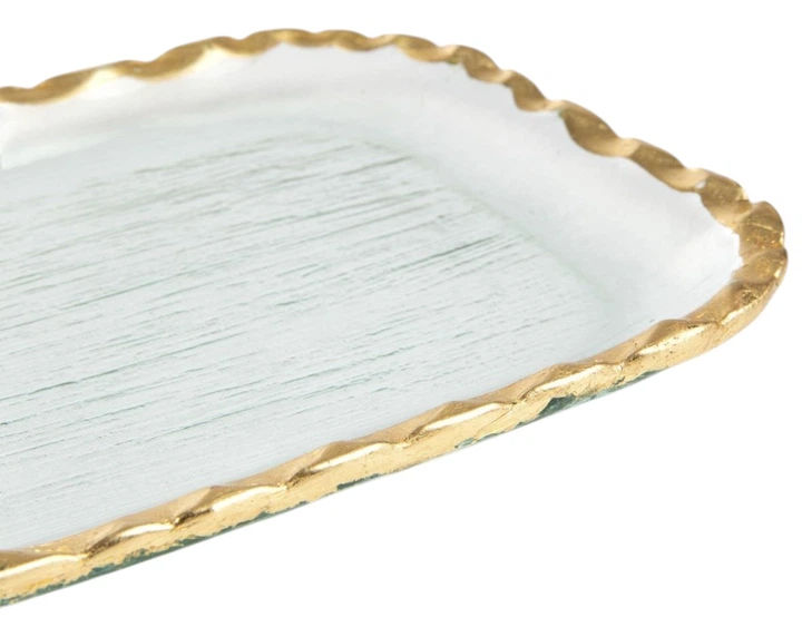 Блюдо Homla Elsoy із золотою окантовкою 49 x 19 см (5904183868653) - зображення 4