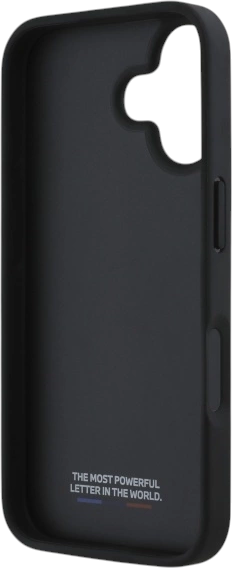 Etui plecki BMW M Perforated Tricolor Detail Line do Apple iPhone 16 Dark Gray (BMHCP16S23PUPVA) - obraz 7
