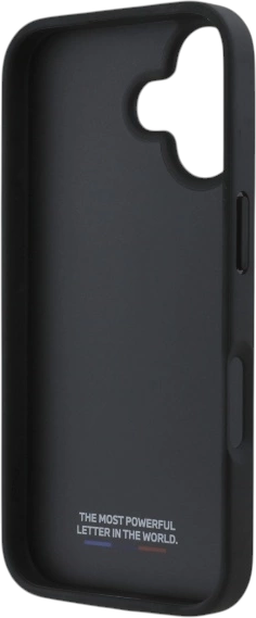 Etui plecki BMW M Perforated Tricolor Detail Line do Apple iPhone 16 Black (BMHCP16S23PUPVK) - obraz 7