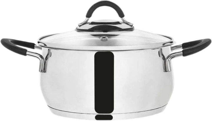 Каструля Orion Dalie з кришкою з нержавіючої сталі 2.6 л (8592381165765) - зображення 1