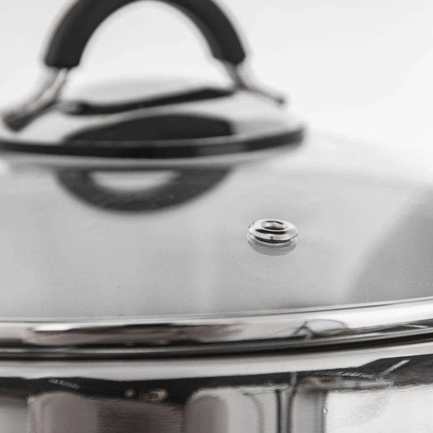 Каструля Orion Dalie з кришкою з нержавіючої сталі 2.6 л (8592381165765) - зображення 5