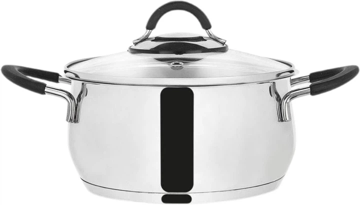 Каструля Orion Dalie з кришкою з нержавіючої сталі 1.8 л (8592381165758) - зображення 1