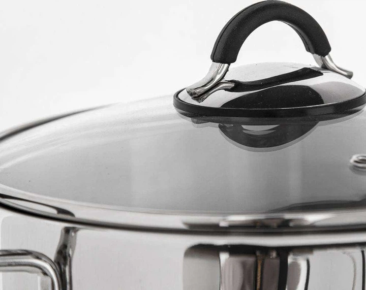 Каструля Orion Dalie з кришкою з нержавіючої сталі 1.8 л (8592381165758) - зображення 4