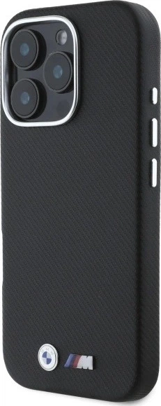 Панель BMW M Edition Kevlar Wrapped Metal для Apple iPhone 16 Pro Max Black (BMHCP16X23PUFWKEV) - зображення 2