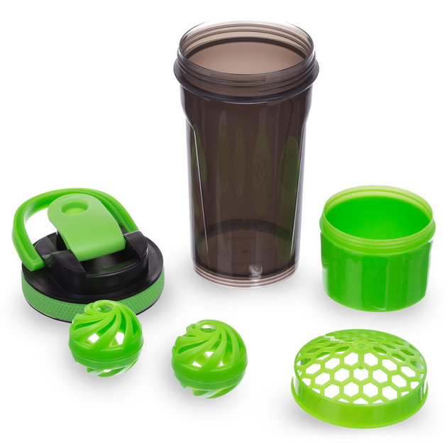 Шейкер для спортивного питания с отсеком для протеина TOP SHAKER BOTTLE SP-Sport FI 1869, 500+100мл - Фото 2 Шейкер для спортивного питания с отсеком для протеина TOP SHAKER BOTTLE SP-Sport FI 1869, 500+100мл - изображение 2