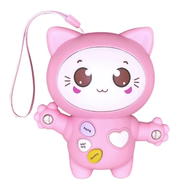 Интерактивная музыкальная игрушка Котенок Link link Cat KarakUli Baby (709E pink) 10164 - изображение 3