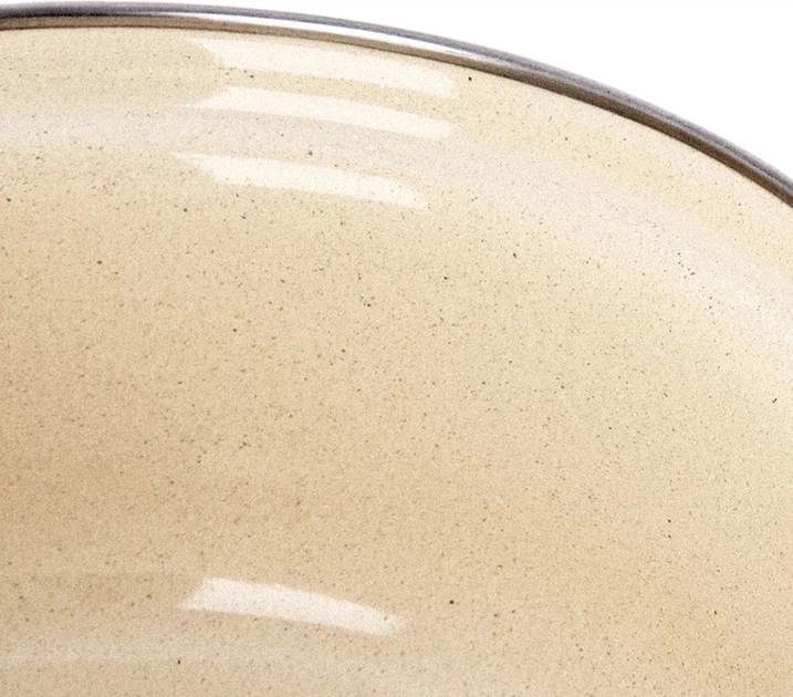 Каструля емальована Orion Brown коричнева 10 л (8592381213046) - зображення 4