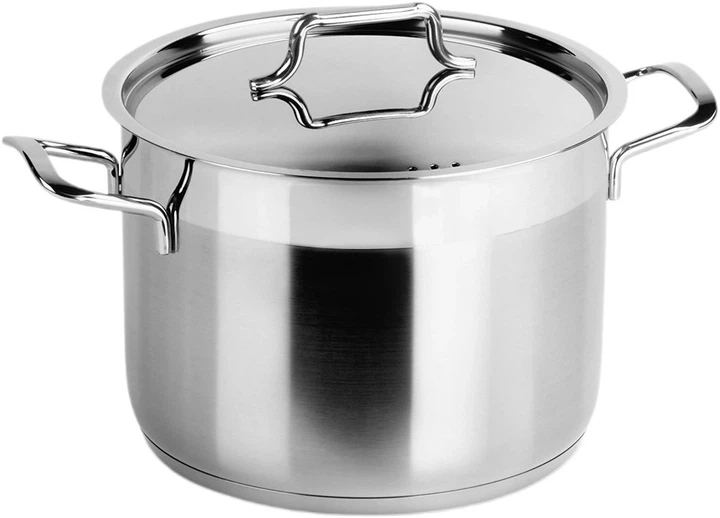 Garnek Orion Anett z pokrywką ze stali nierdzewnej 4.6 l (8697414827266) - obraz 1