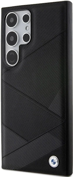 Панель BMW Signature Leather Crossing Lines Pattern для Samsung Galaxy S24 Ultra Black (BMHCS24L23RCGPK) - зображення 2