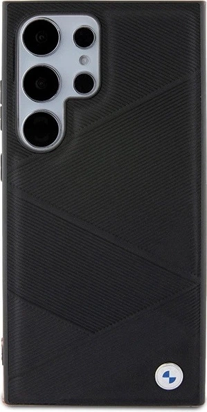 Панель BMW Signature Leather Crossing Lines Pattern для Samsung Galaxy S24 Ultra Black (BMHCS24L23RCGPK) - зображення 3