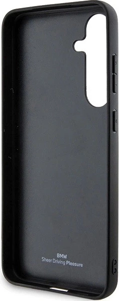 Etui plecki BMW Signature Leather Crossing Lines Pattern do Samsung Galaxy S24 Plus Black (BMHCS24M23RCGPK) - obraz 7