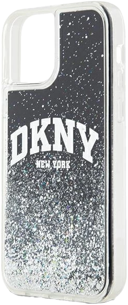 Etui DKNY Liquid Glitter Big Logo do Apple iPhone 14 Pro Max Black (3666339270742) - obraz 6