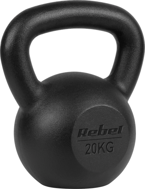Гиря бітумна Rebel Active RBA-2323-20 20 кг (5901890111669) - зображення 1
