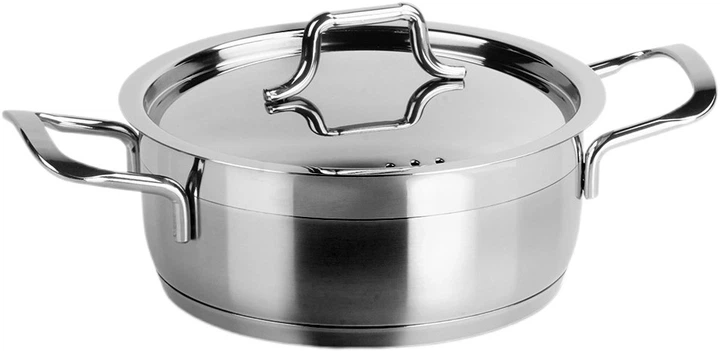 Garnek Orion Anett z pokrywką ze stali nierdzewnej 1.2 l (8697414822056) - obraz 1