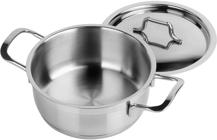 Garnek Orion Anett z pokrywką ze stali nierdzewnej 1.2 l (8697414822056) - obraz 2
