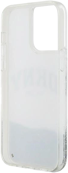 Etui DKNY Liquid Glitter Big Logo do Apple iPhone 15 Pro White (3666339270919) - obraz 7