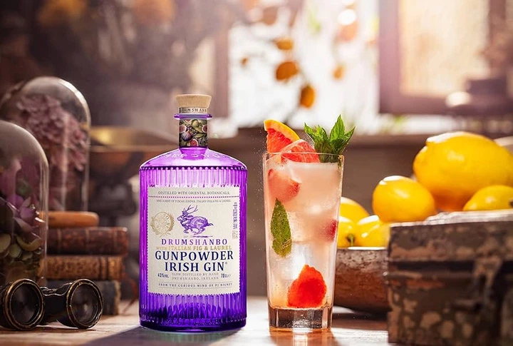 Джин Drumshanbo Gunpowder Irish Gin Italian Fig and Laurel-Bruno